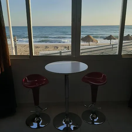 Playa Torecilla Beachfront Nerja Chambre photo
